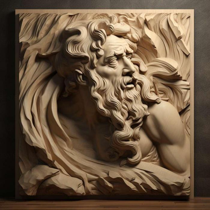 نموذج ثلاثي الأبعاد لآلة CNC 3D Art 